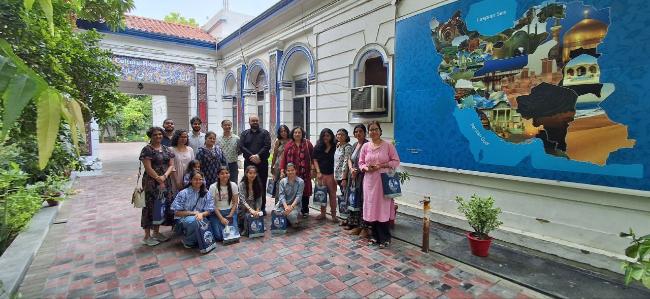Lady Shri Ram College (DU) Students visited Iran Culture House, New Delhi 